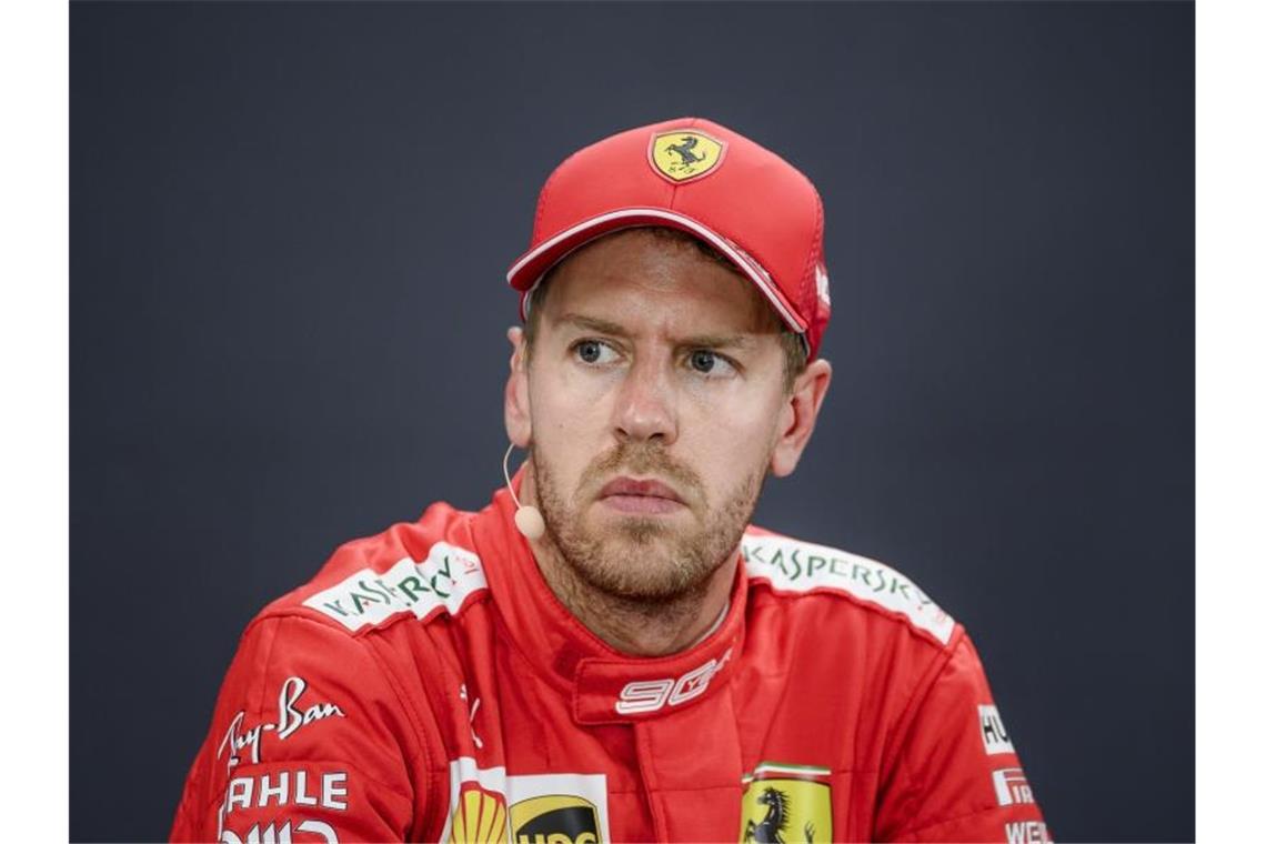 Muss vorerst keine Rennsperre fürchten: Ferrari-Pilot Sebastian Vettel. Foto: Nicolas Lambert/BELGA/dpa