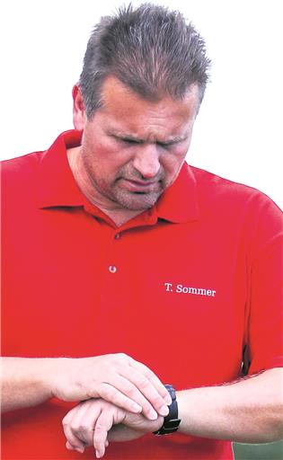 Nach 26 Jahren ist es für Allmersbach mal wieder Zeit, ein WFV-Pokalspiel zu bestreiten. SVA-Trainer Thomas Sommer freut sich gegen Breuningsweiler auf eine Standortbestimmung. Foto: A. Becher