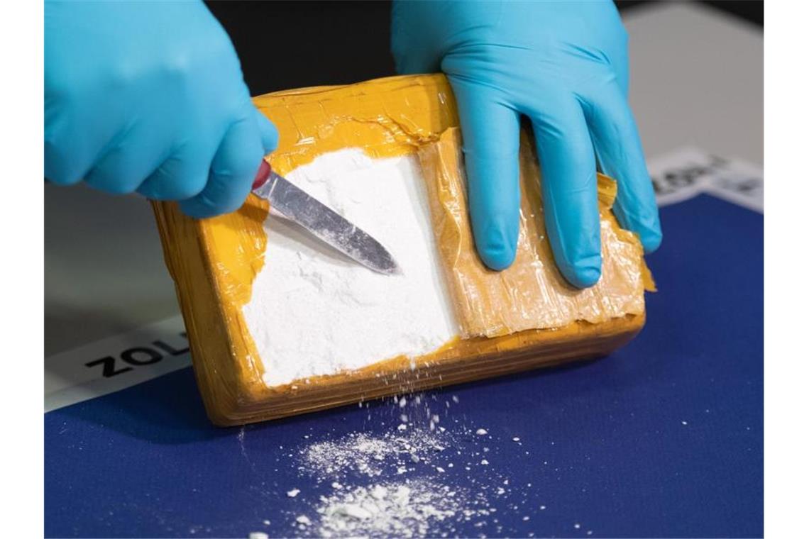 Nach Angaben der EMCDDA erreichte die in der Ländern der Union sichergestellte Menge an Kokain zuletzt mit 181 Tonnen im Jahr 2018 einen Rekordwert. Foto: Daniel Reinhardt/dpa