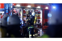 Nach Angaben der Polizei wurde bei dem Brand niemand verletzt. (Symbolfoto)
