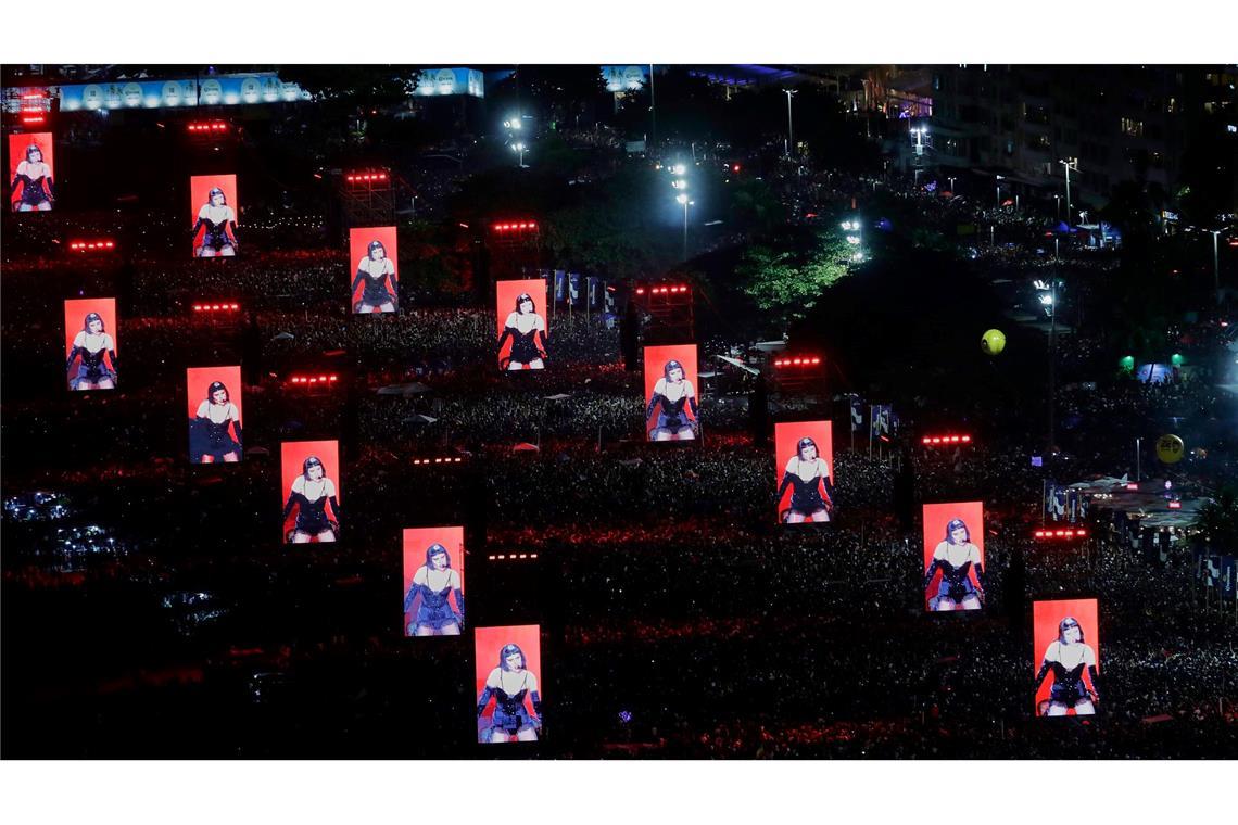 Lady Gaga gibt kostenlose Mega-Show an der Copacabana