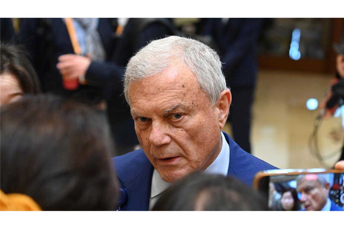 Forum mit BMW, Apple und Co.: Nutzt China das US-Vakuum? Nach Ansicht von S4-Capital-Gründer Martin Sorrell füllt China ein Vakuum, das die USA im Welthandel hinterlassen haben.