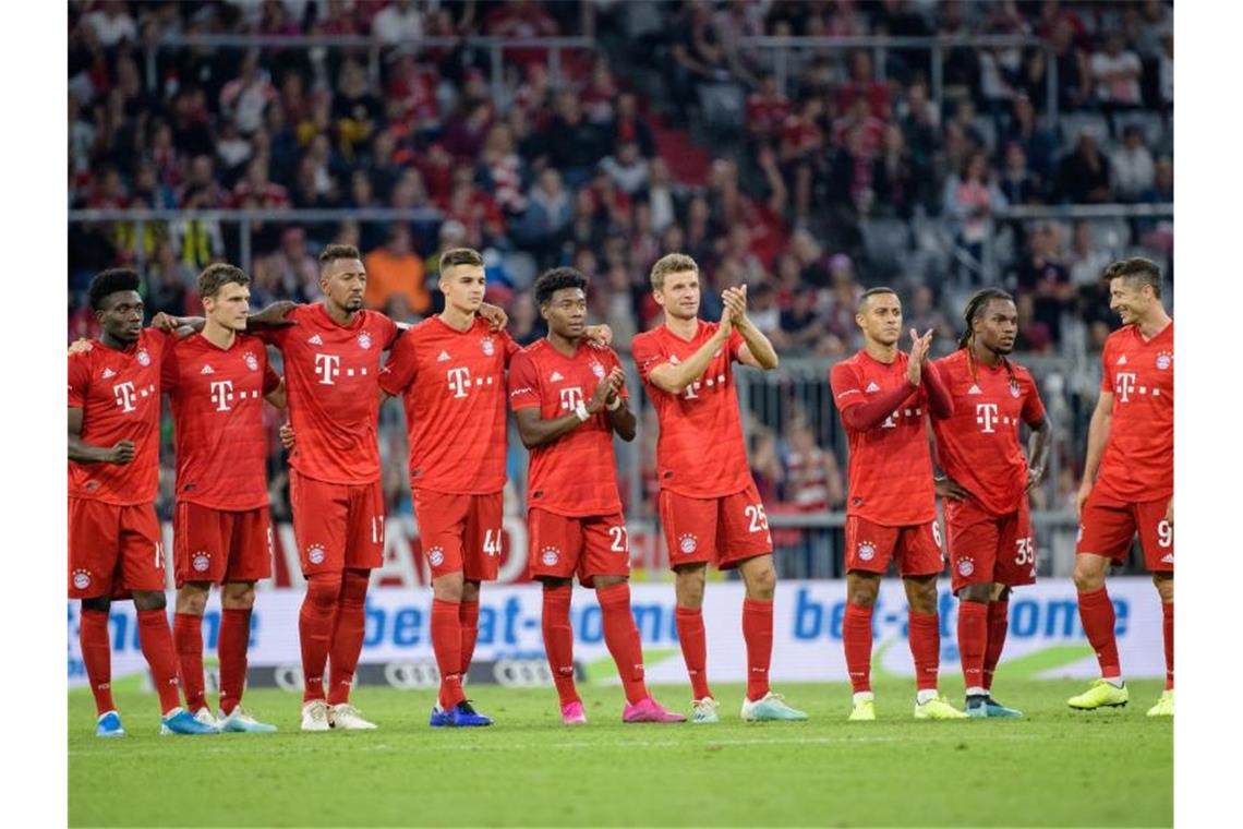 FC Bayern atmet bei Coman auf - Routiniers ermahnen Bosse Nach dem Audi Cup kommt der Supercup: Das Duell mit Borussia Dortmund wollen die Bayern gewinnen. Foto: Matthias Balk