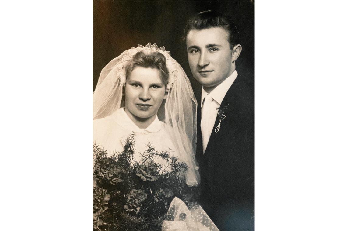 Nach dem Ende von Willibalds Wehrdienst heiratete das Paar 1963.Fotos: Alexander Becher