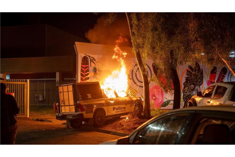 Nach dem Fund der Leiche des Mädchens war es in Alice Springs zu Ausschreitungen gekommen.