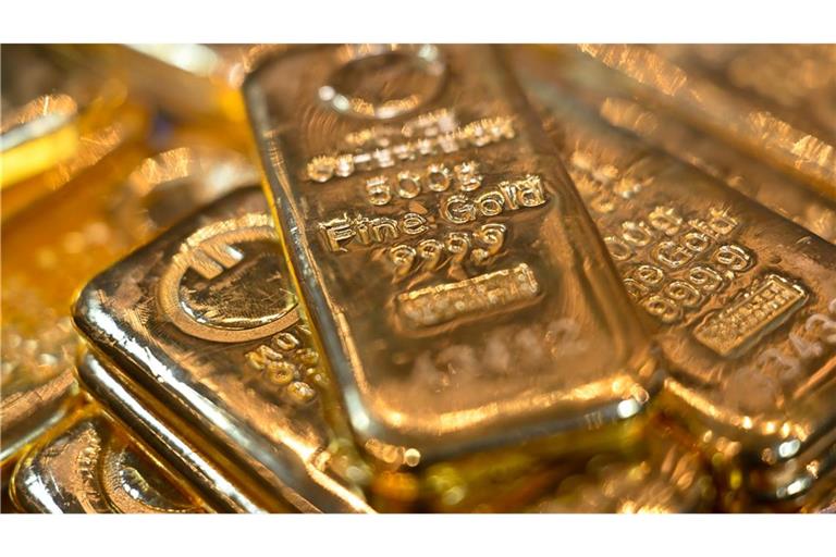 Nach dem Fund von zehn Goldbarren im sächsischen Bannewitz konnte niemand nachweisen, Besitzer des Schatzes zu sein. (Symbolbild)