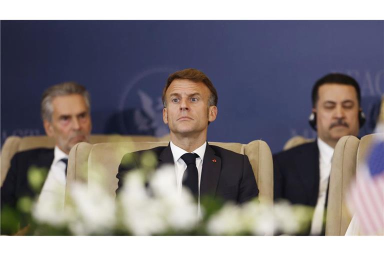 Nach dem Gaza-Friedensgipfel fordert der französische Präsident Emmanuel Macron eine äußerst strenge internationale Überwachung im Gazastreifen.