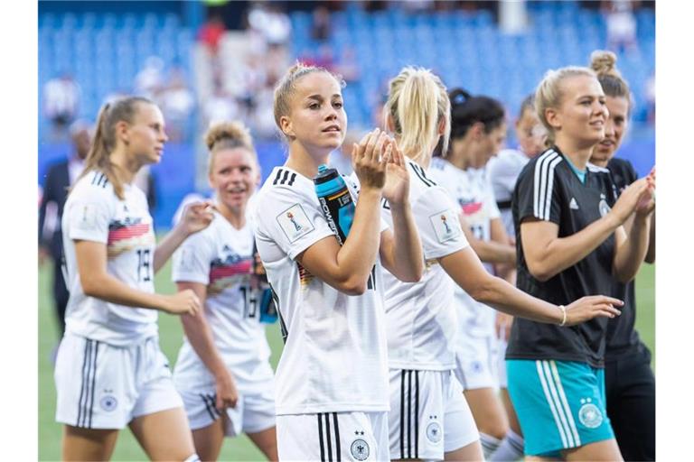 Nach dem Gruppensieg zieht das deutsche Team erneut um. Foto: Sebastian Gollnow