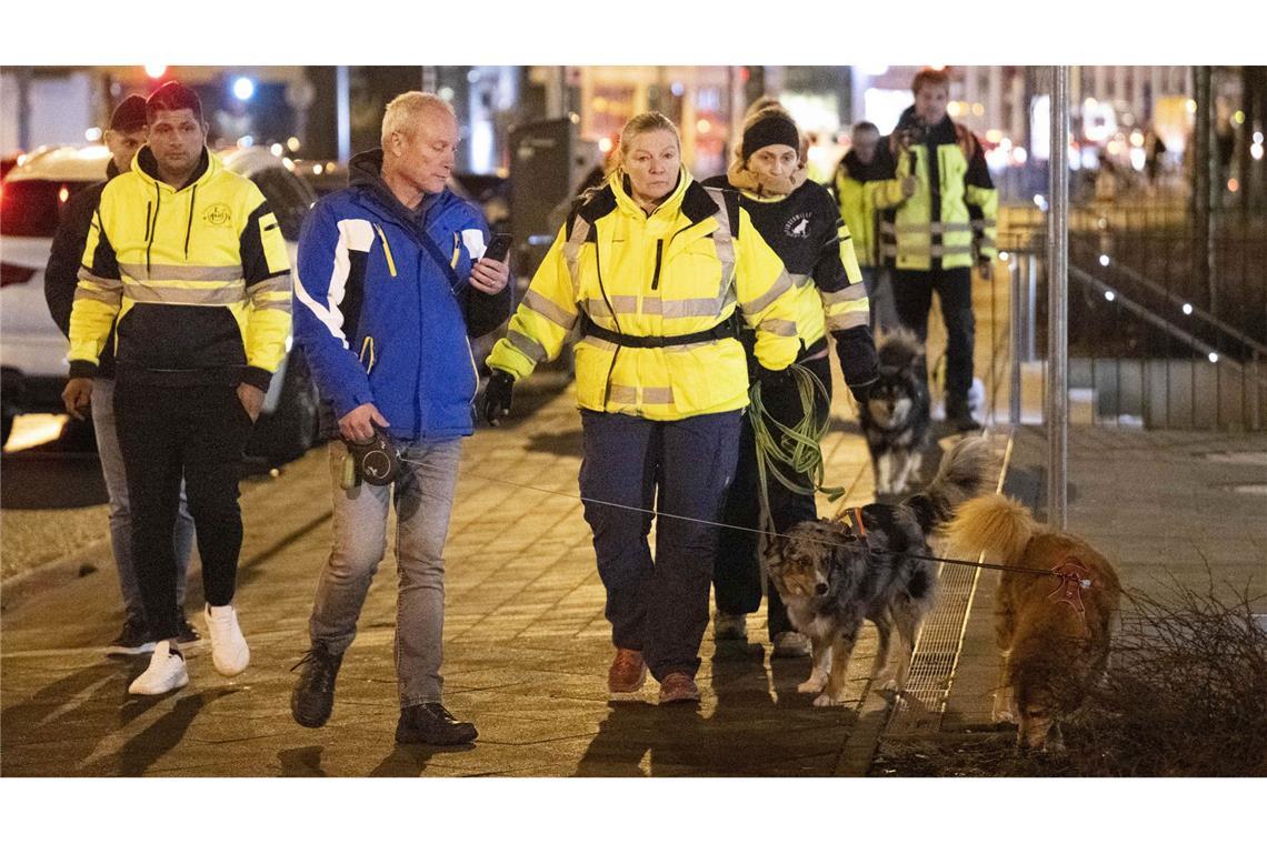 Nach dem Jungen wird gesucht.