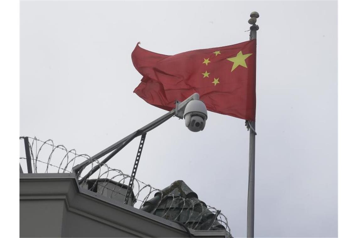 Houston: China räumt nach Anordnung Konsulat Nach dem Streit mit den USA räumt China das Konsulat in Houston. Foto: Jeff Chiu/AP/dpa