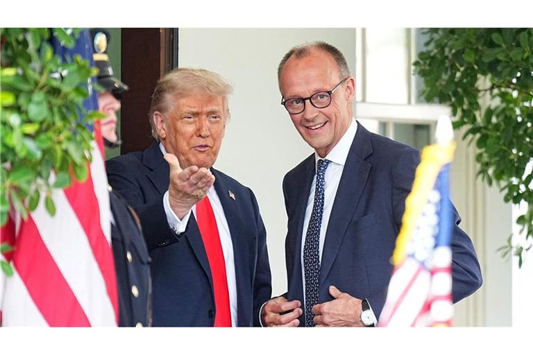 Nach dem Treffen in Washington von Friedrich Merz und Donald Trump, soll der US-Präsident nun auch nach Deutschland reisen.