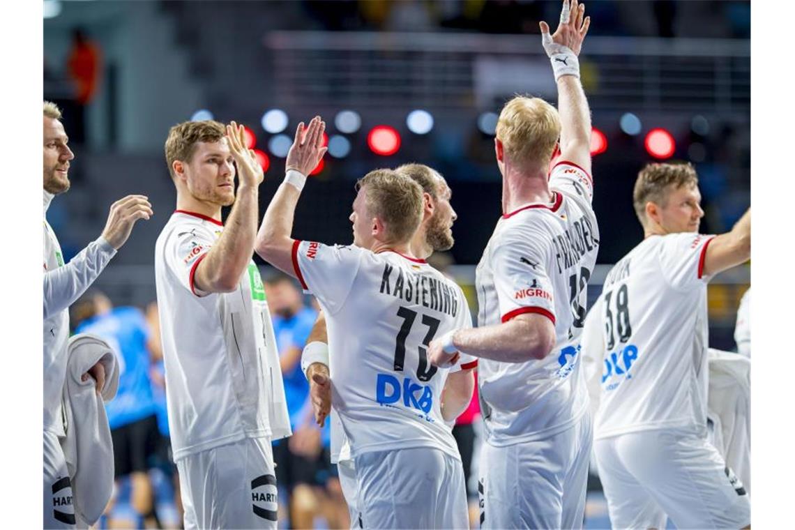 Nach dem WM-Auftaktsieg gegen Uruguay müssen Deutschlands Handballer gegen Kap Verde ran. Foto: Sascha Klahn/dpa