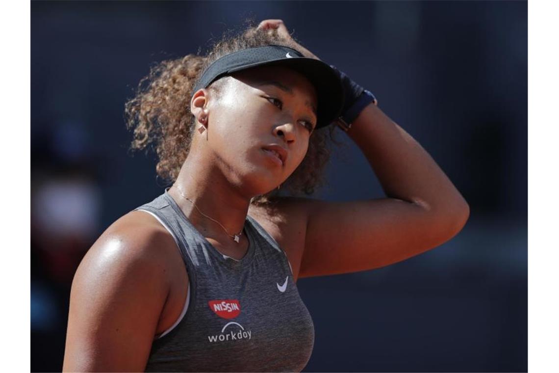 Tennisstar Osaka gibt auf und offenbart Depressionen Nach den Diskussionen um ihren Presseboykott gab Naomi Osaka die French Open auf. Foto: Paul White/AP/dpa