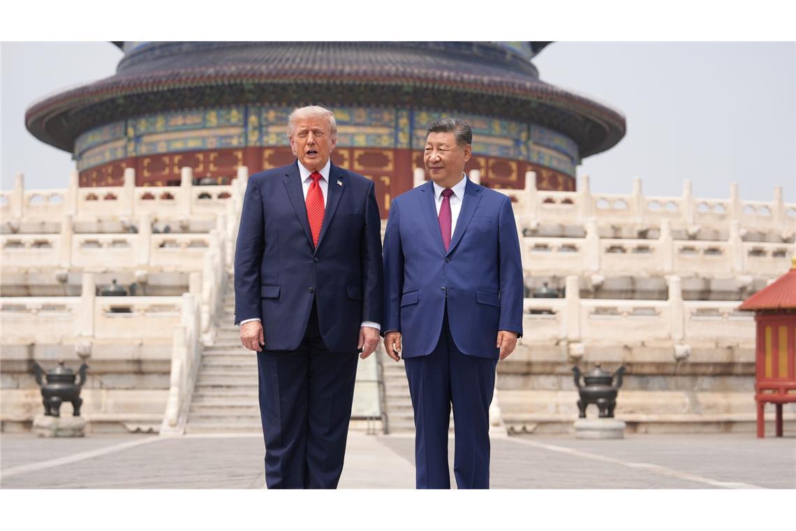 Trump-Xi-Gipfel: Warme Worte - und eine Warnung