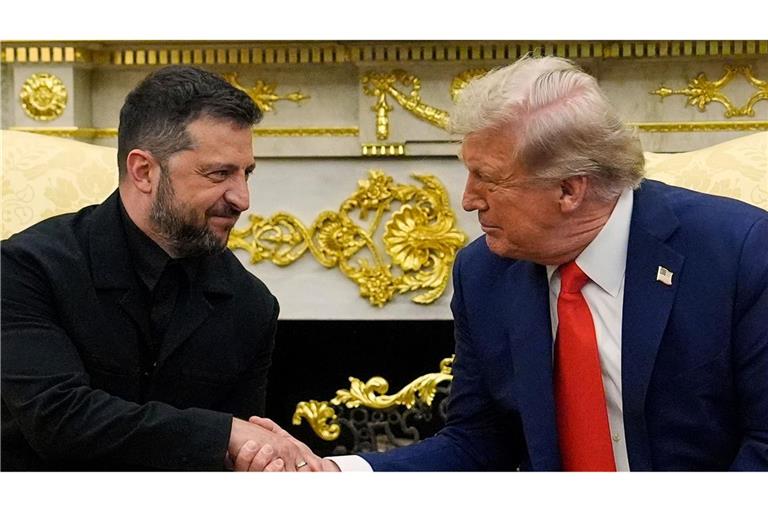 Nach den Gesprächen unter anderem mit Selenskyj will Trump Kremlchef Wladimir Putin anrufen.