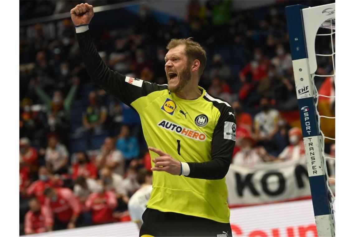 Trotz Baby: Torwart-Oldie Bitter hilft bei Handball-EM aus