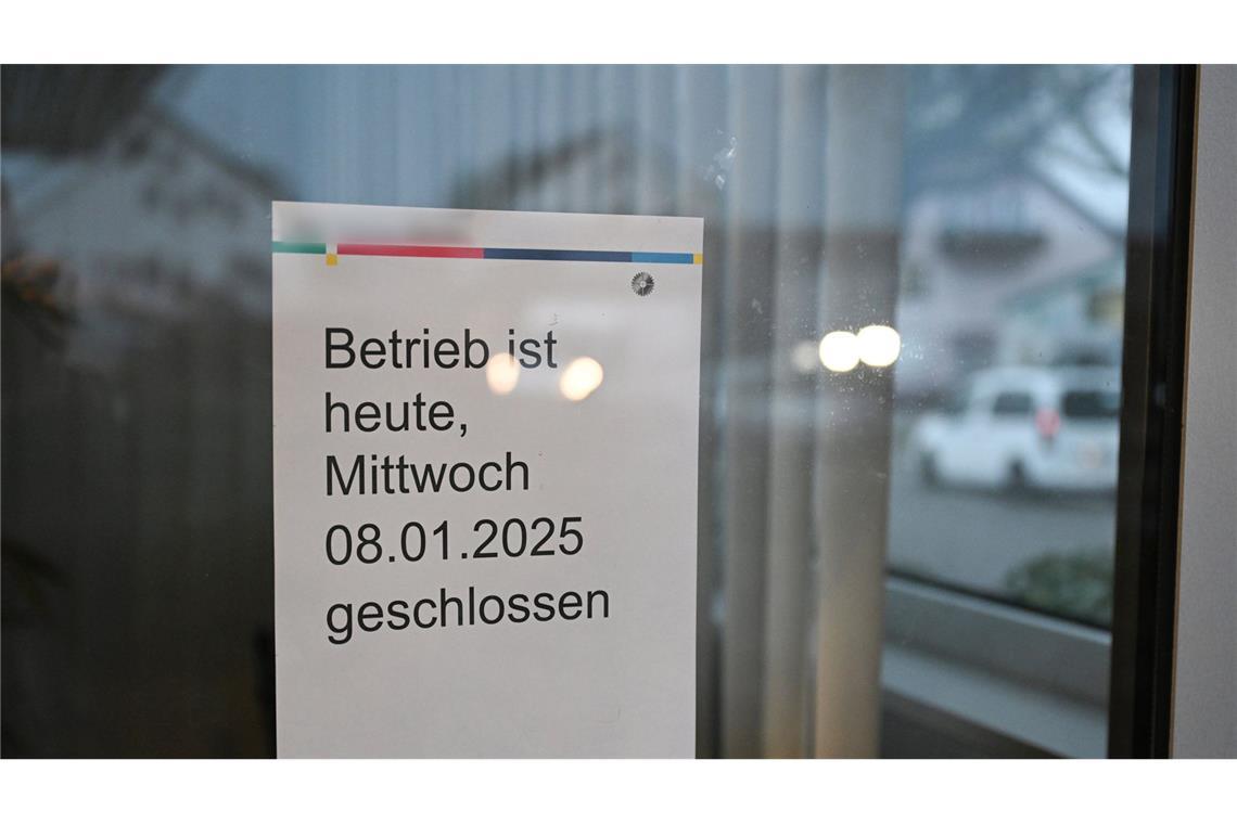 Firma in Bad Friedrichshall nimmt am Montag Betrieb auf Nach den tödlichen Schüssen soll der Betrieb am Montag wieder öffnen.