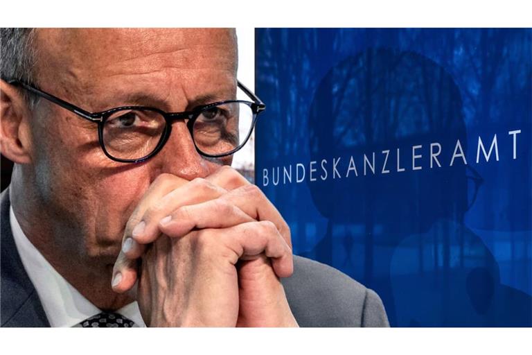 Nach den Wahlniederlagen ist Friedrich Merz in der eigenen Partei angeschlagen. Der Koalitionspartner SPD macht ihm das Kanzlerdasein zudem auch nicht leichter (Fotomontage).