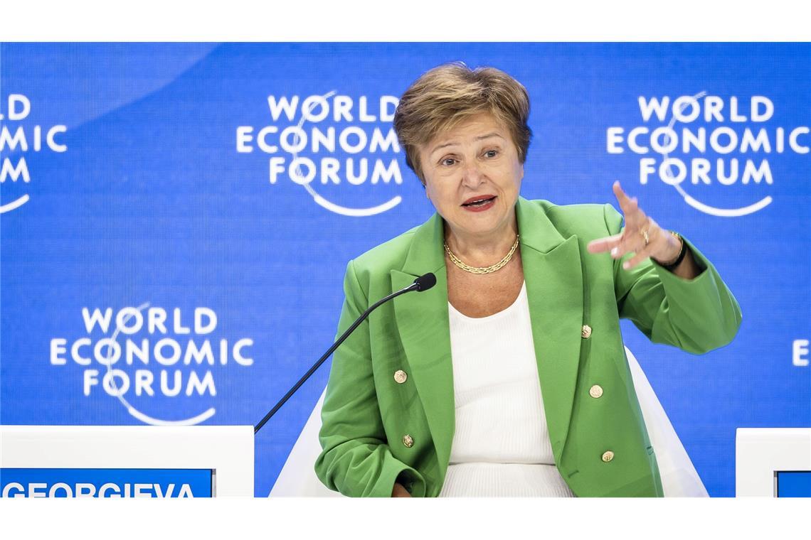 IWF-Chefin warnt vor geringem Wachstum und Inflation