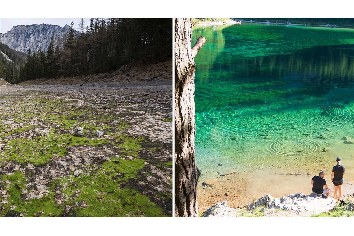 Der Schatz in der Steiermark: Grüner See ist komplett ausgetrocknet