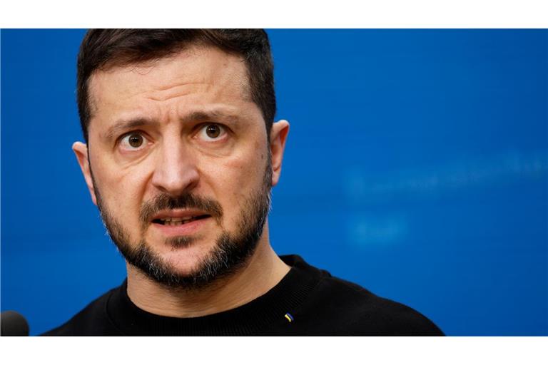Nach der Gefangennahme von chinesischen Staatsbürgern in russischen Uniformen fordert der ukrainische Präsident Wolodymyr Selenskyj internationale Reaktionen. (Archivbild)