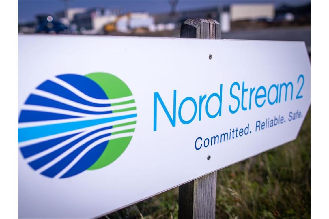 Nord Stream 2: Biden-Regierung verzichtet auf Sanktionen Nach der jüngsten Positionierung Washingtons ist es unwahrscheinlich, dass die Fertigstellung von Nord Stream 2 auf den letzten Metern noch verhindert wird. Foto: Jens Büttner/dpa-Zentralbild/dpa