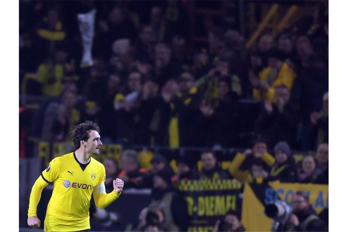 Nach der Rückholaktion wird Mats Hummels wieder für Borussia Dortmund spielen. Foto: Federico Gambarini