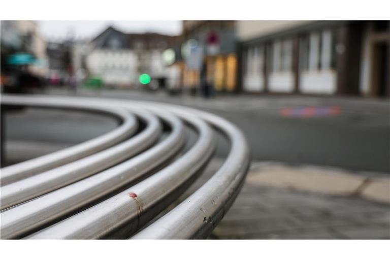 Nach der Tat waren Teile der Innenstadt von Meschede am Freitagmorgen gesperrt.