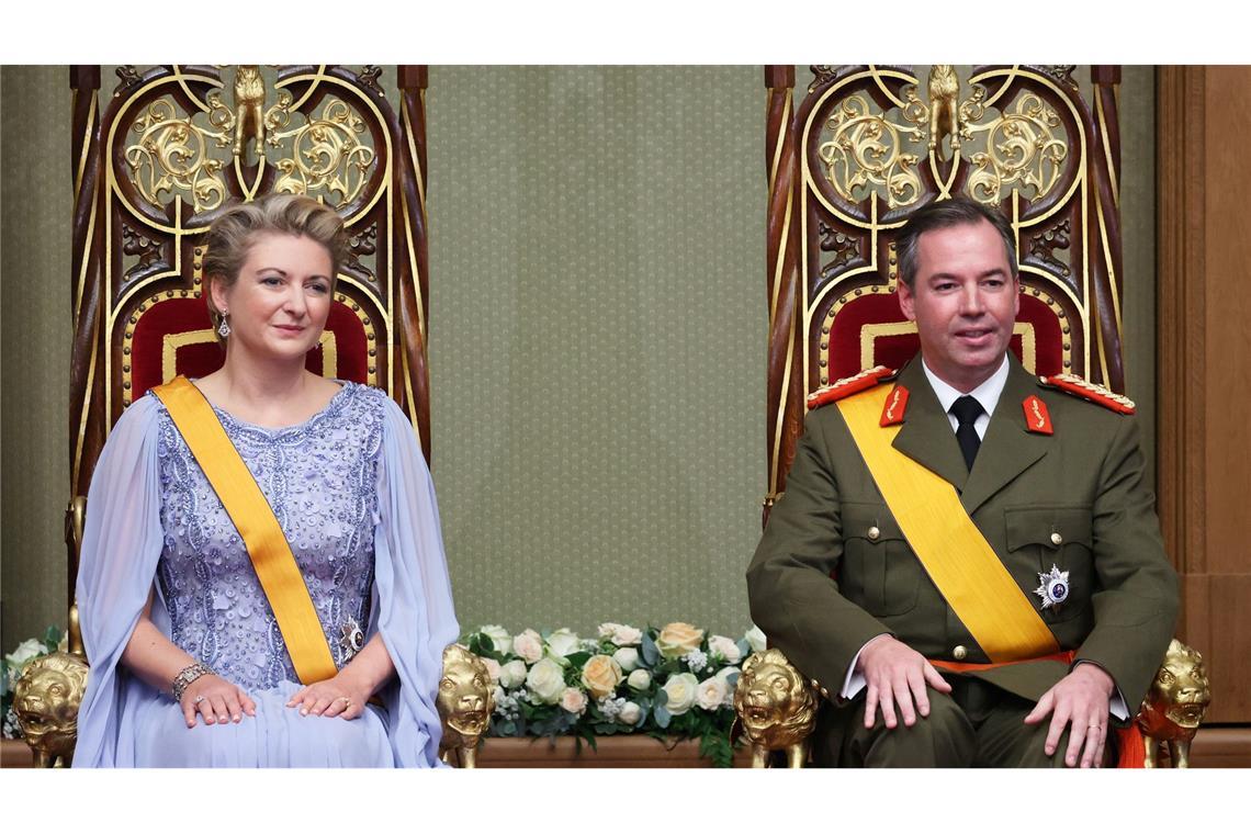 Nach der Vereidigung ist Guillaume auch Staatschef