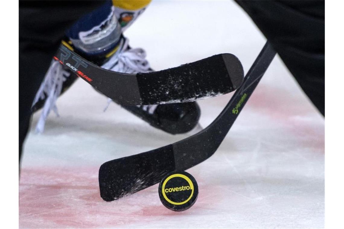 Nach der Verlängerung des Verbots von Großveranstaltungen berät das Deutsche Eishockey über die Folgen. Foto: Bernd Thissen/dpa