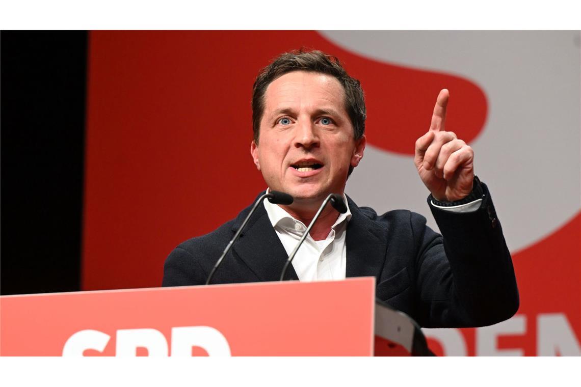 Nach der Wahlschlappe der SPD bei der Landtagswahl in Baden-Württemberg hat die neue Fraktion  Sascha Binder zum Fraktionschef gewählt (Archivfoto).