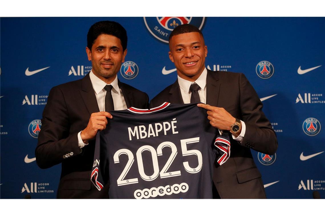 Nach eineinhalb Jahren juristischen Tauziehens zwischen PSG und Mbappé hat das Arbeitsgericht zugunsten des Spielers entschieden (Archivbild).