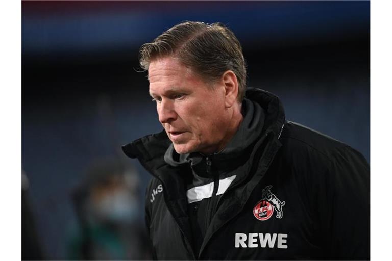 Nach einem positiven Coronatest hat sich auch Trainer Markus Gisdol einem Schnelltest unterzogen. Foto: Sven Hoppe/dpa