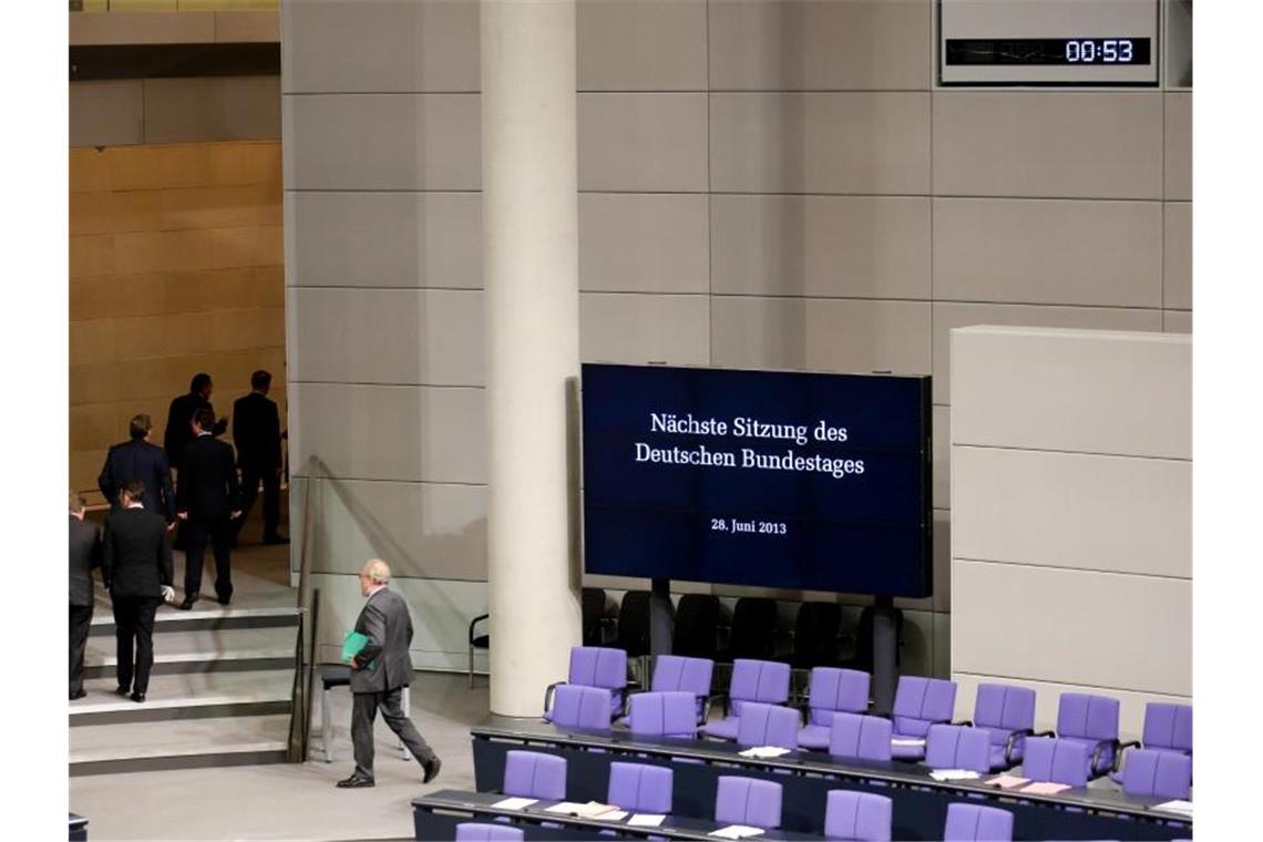 Ältestenrat gegen Nachtsitzungen im Bundestag