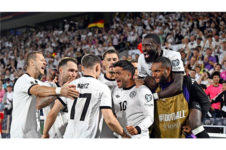 Nach einer über lange Strecken zittrigen Partie gewann die DFB-Elf letztlich verdient mit 3:1.