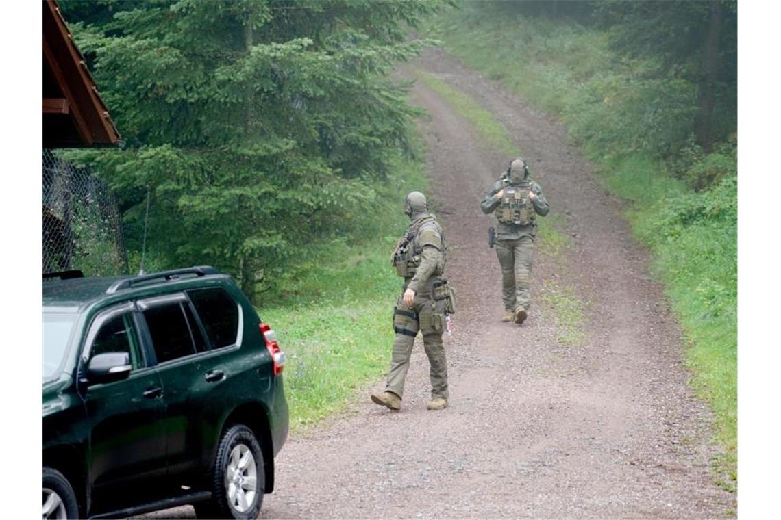 Nach mehreren Tagen ist der Flüchtige gefasst worden. Foto: Benedikt Spether/dpa