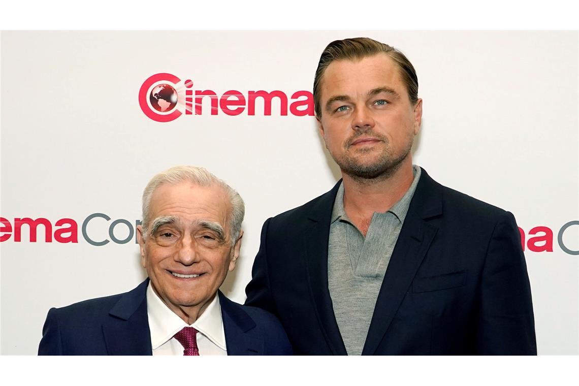 Nach sechs gemeinsamen Spielfilmen packen Martin Scorsese und Leonardo DiCaprio ein neues Projekt an. (Archivbild)