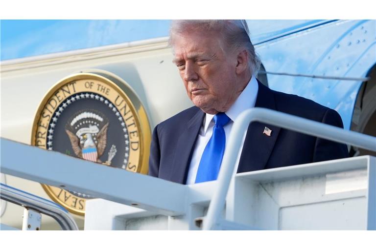 Nach Trumps Ansicht haben die USA alle Trümpfe in der Hand.