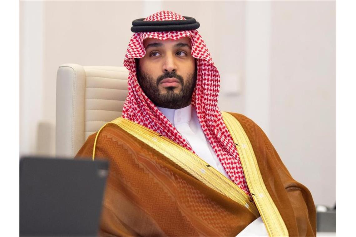 Nach US-Geheimdienstinformationen genehmigte er die Khashoggi-Operation: der saudi-arabische Kronprinz Mohammed bin Salman (hier beim G20-Gipfel im vergangenen Jahr). Foto: -/Saudi Press Agency/dpa