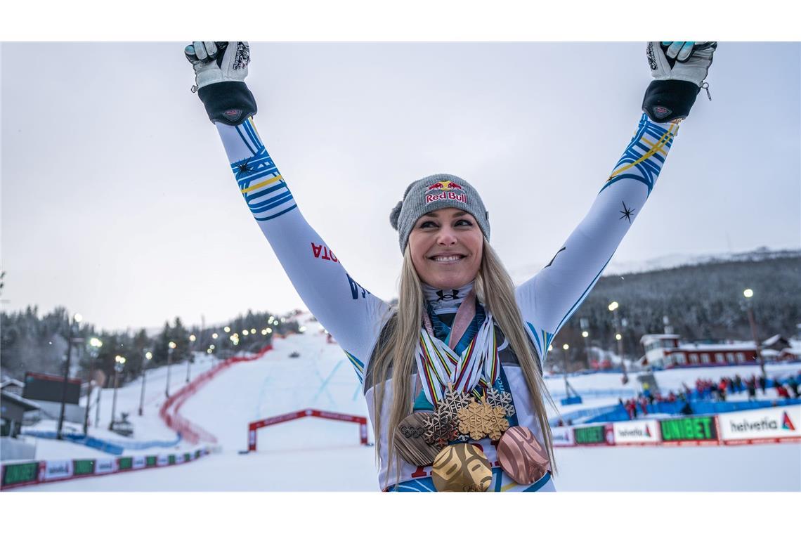 Titan im Knie, Siege im Kopf: Vonns wundersames Ski-Comeback Nach WM-Bronze 2019 hörte Lindsey Vonn auf - jetzt folgt der Rücktritt vom Rücktritt.
