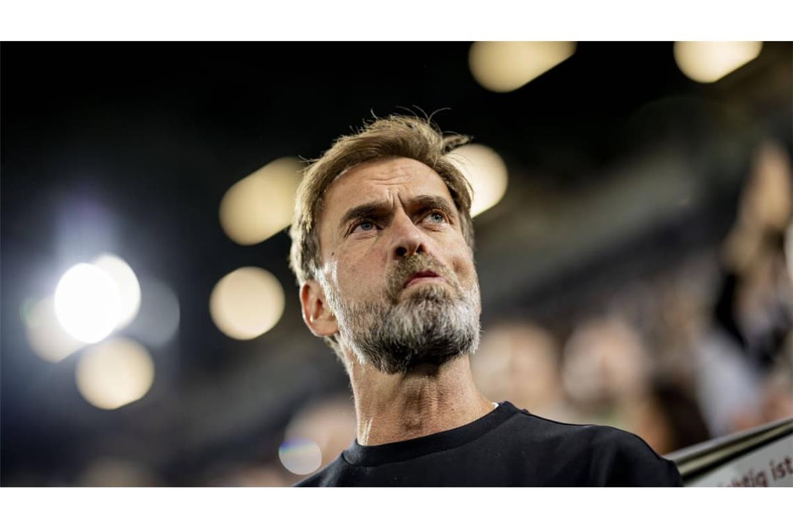 Nachdenklich: der Bundestrainer Jürgen Klopp nach dem 0:1 gegen Griechenland