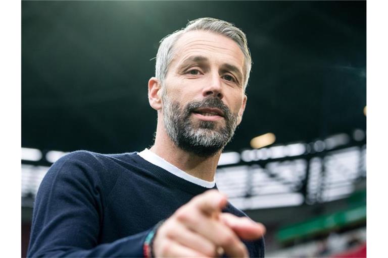 Nachfolger gesucht: Marco Rose verlässt Borussia Mönchengladbach im Sommer in Richtung Borussia Dortmund. Foto: Matthias Balk/dpa