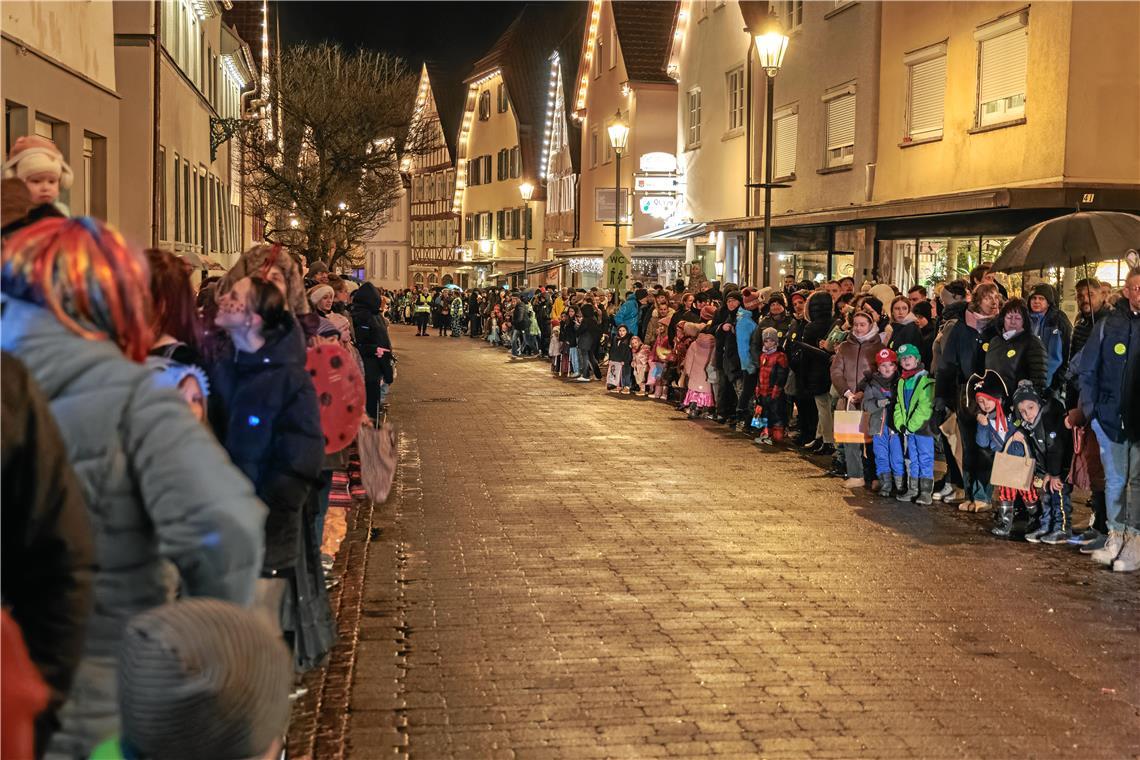 Nachtumzug 2026 der Murreder Henderwäldler in Murrhardt.