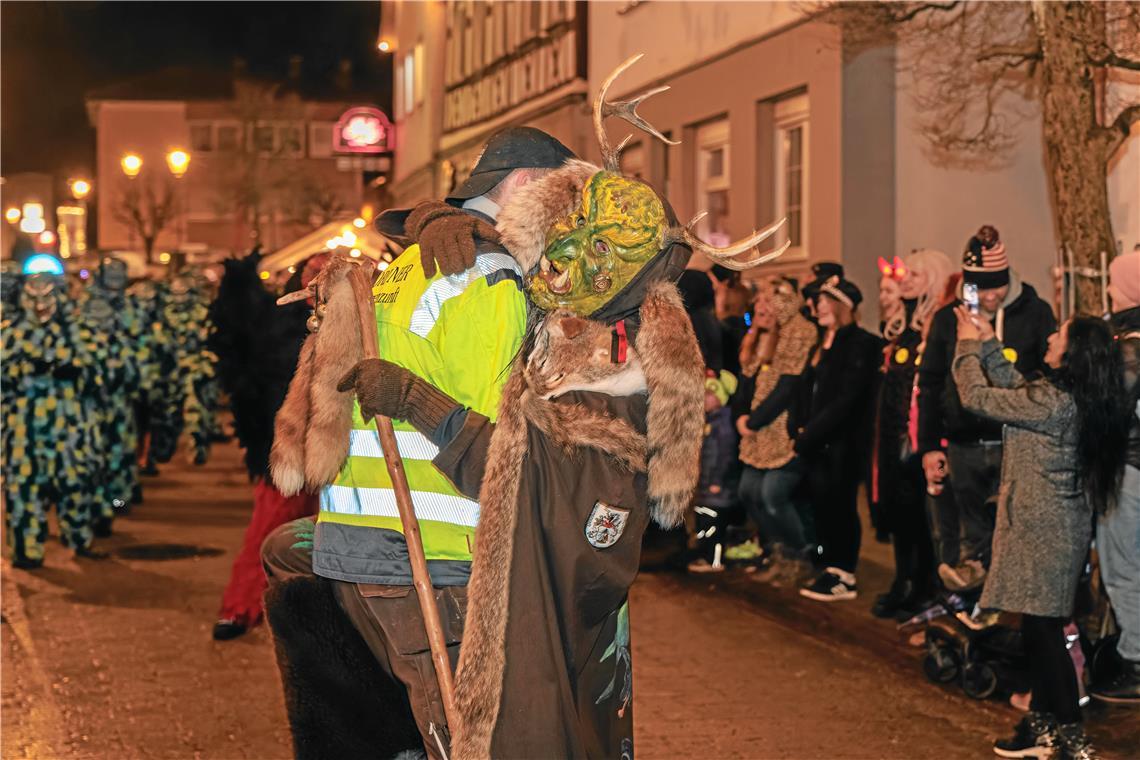 Nachtumzug 2026 der Murreder Henderwäldler in Murrhardt.