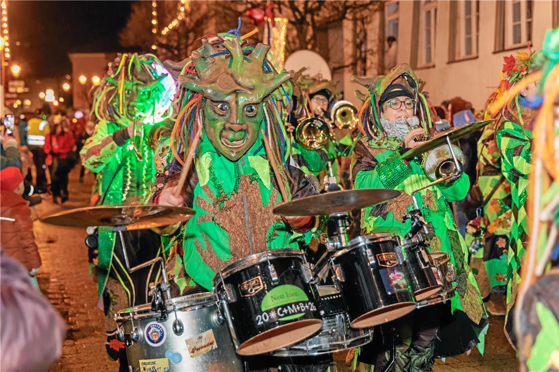 Nachtumzug 2026 der Murreder Henderwäldler in Murrhardt.