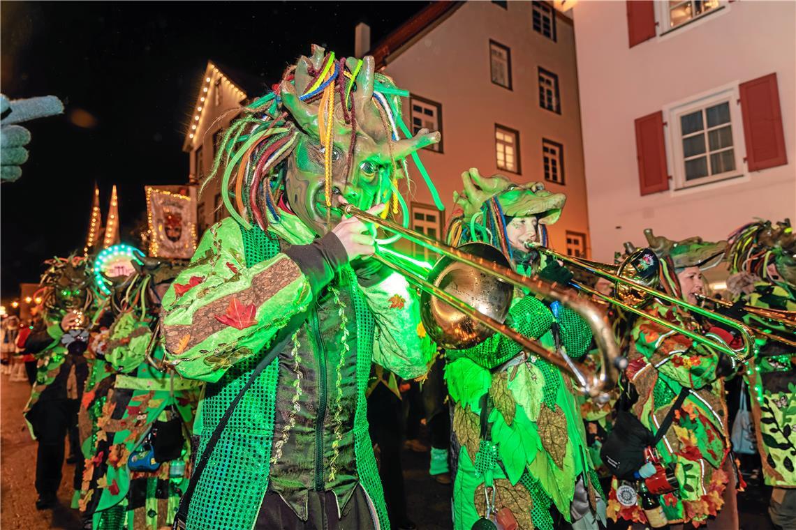 Nachtumzug 2026 der Murreder Henderwäldler in Murrhardt.