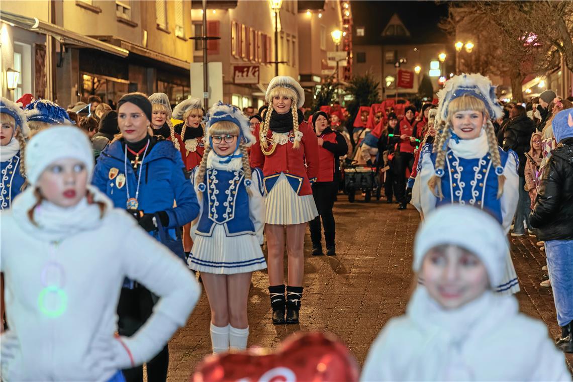 Nachtumzug 2026 der Murreder Henderwäldler in Murrhardt.