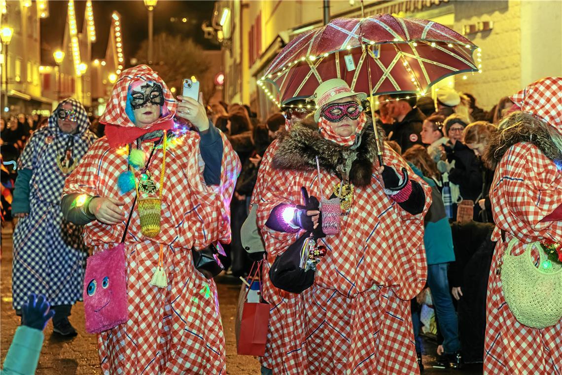 Nachtumzug 2026 der Murreder Henderwäldler in Murrhardt.
