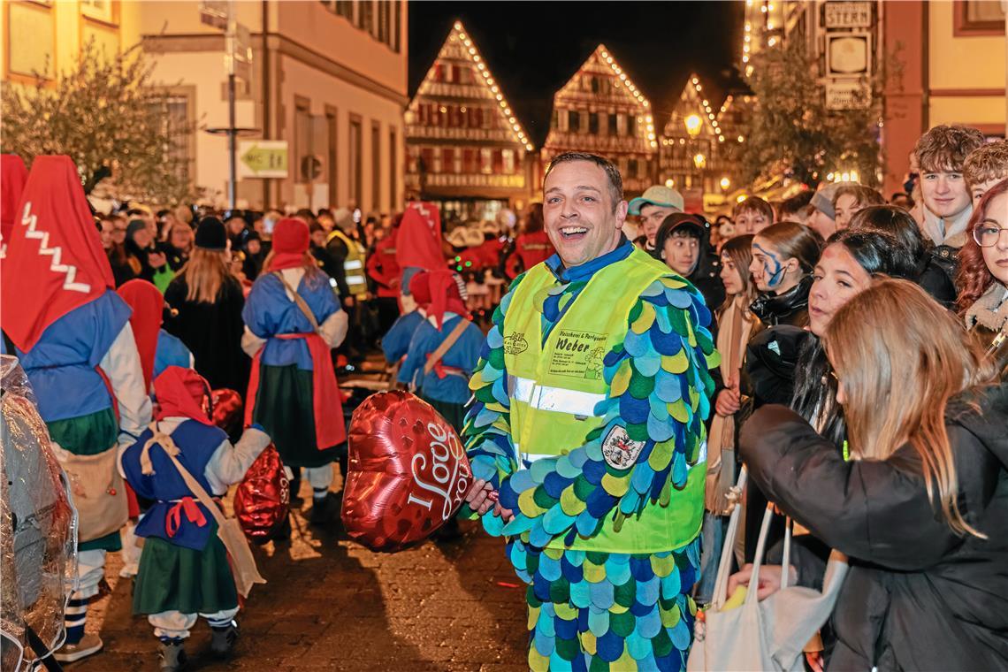 Nachtumzug 2026 der Murreder Henderwäldler in Murrhardt. Toni Trmbetta hat alles...