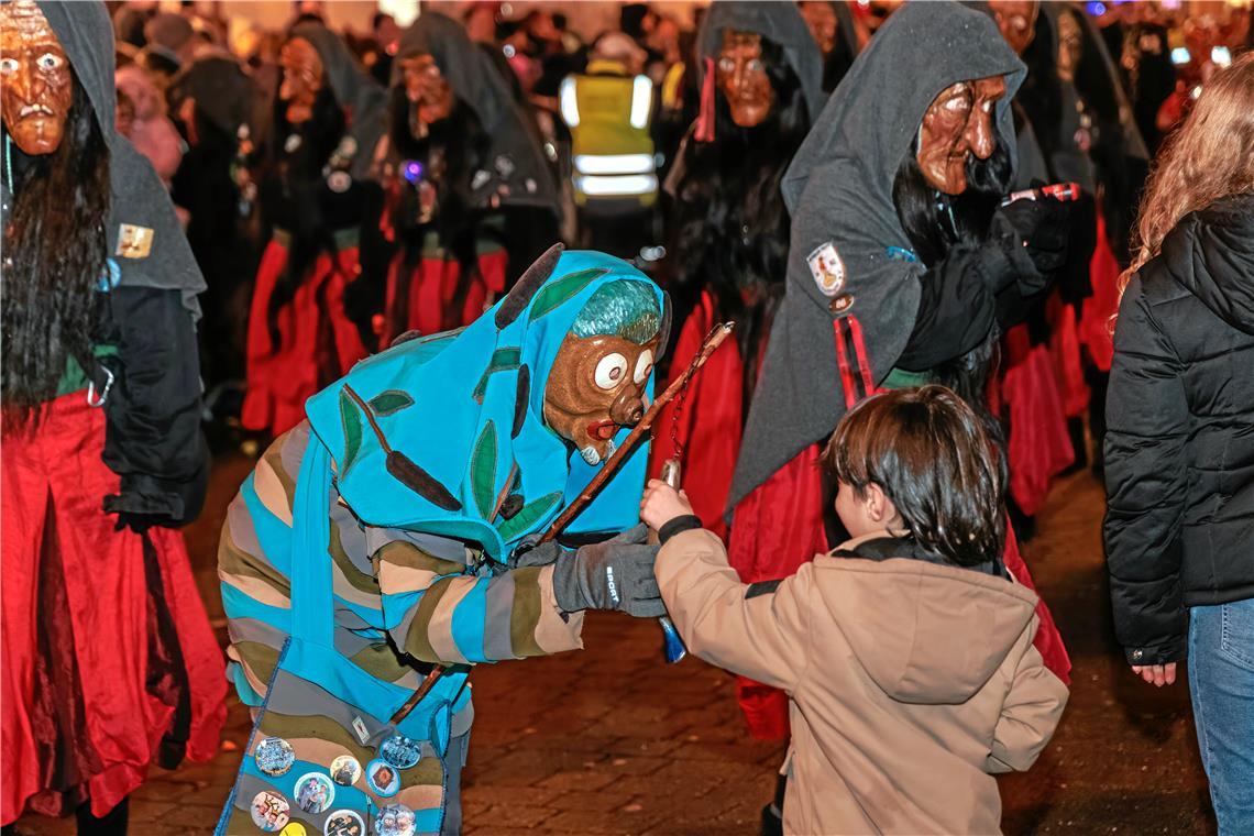 Nachtumzug 2026 der Murreder Henderwäldler in Murrhardt.